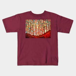 Woods backlight Kids T-Shirt